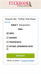 Mobile Screenshot of fbookfinland.com